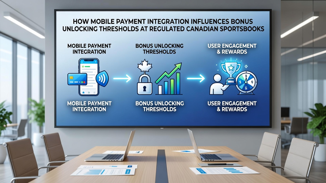 Infographic showing payment flow and bonus threshold adjustments at regulated Canadian sportsbooks